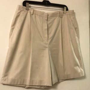 Brooks Brothers Bermuda shorts. Khaki, classic.